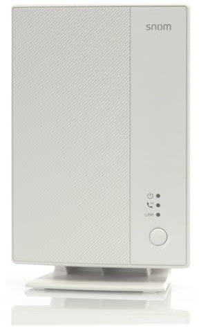 Snom M500 DECT-Basisstations-Duo Vereint Als DECT-Zelle, Unterstützt 16 Telefone & Parallele GespräChe, Inkl - SCE, TLS/SRTP Verschlüsselung, MTLS- Authentifizierung, Zero-Touch-Provisionierung