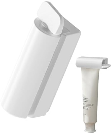 Rolling Toothpaste Squeezer,Magnetic Wall Mounted Tube Squeezer | Tube Roller Squeezer for Family Washroom Bathroom, Puts An End to Waste, Simple and Practical Weiting