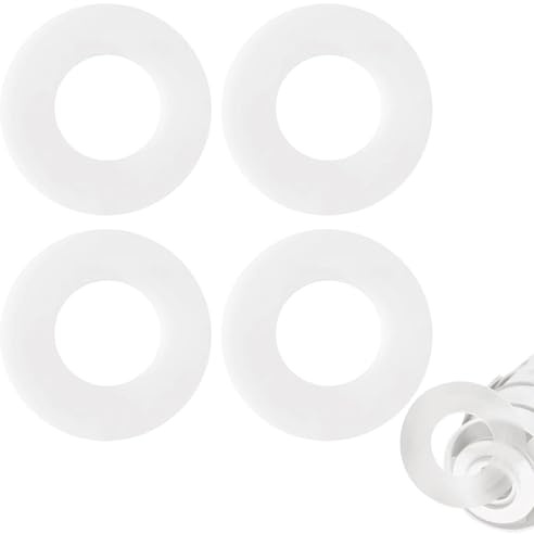 4 Pièces Joint d'étanchéité de Rechange pour Geberit 816.418.00.1, Joint de Rechange pour Geberit, Valve en Silicone pour Valve de Chasse d'eau pour une Réparation Efficace des Fuites