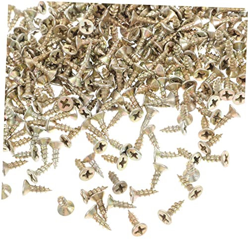 ULTECHNOVO 500g Terrassenschrauben Holzschrauben Konstruktionsschrauben Selbstschneidende Schrauben Für Holz Und Gipskarton Geeignet Für Holzzäune Docks Balkone Und Innenhöfe