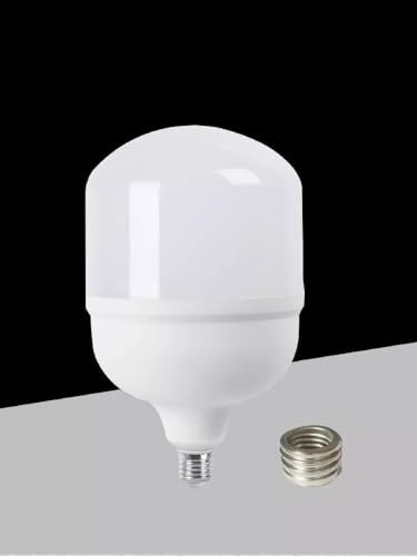 Kovalmax® Lampadina led 90 w luce bianca doppio attacco e27 adattatore e40 t160