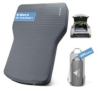 HIKENTURE Matelas Voiture pour Tesla Model Y/Juniper/3, Autogonflant et Ultra-léger - Matelas Gonflable Voiture Arrière en 8 cm Mousse à Mémoire de Forme - 40% Plus Compact - pour Camping, Voyage