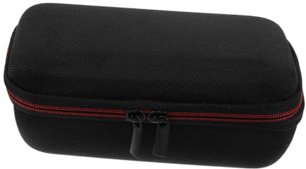 Toyvian Custodia per Altoparlanti in Eva e Antiurto Grande Capacità, Tasche Interne e Design Moderno per Attività All'aperto e Business