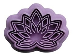 Emporte-pièce pour Pâte Polymère, Fleur Lotus Outil de Création DIY