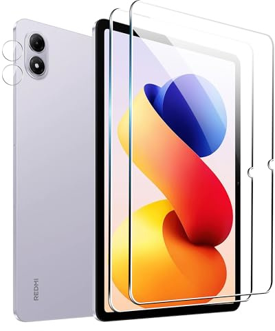 Tieeyivv Protector de Pantalla Compatible con Redmi Pad 2 Pro/Poco Pad M1 Cristal Templado Protector Cobertura Total Vidrio Templado [9H Dureza] HD Film Cristal Templado