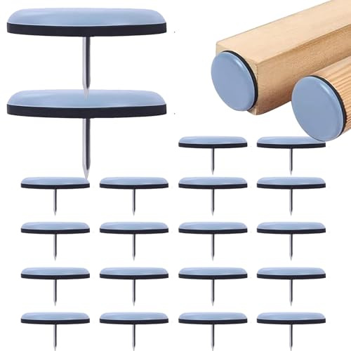 Piedini per sedia, 20 cuscinetti per sedie a rotelle, antiscivolo, resistenti ai, per mobili e sedie a sdraio, per mobili