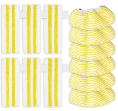 GRZPCJZM Compatibile con Easyfix SC2 SC3 SC4 SC5 Aspirapolvere portatile Panno di pulizia in microfibra Panni for mocio a vapore(Gold)