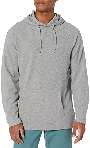 Amazon Essentials långärmad slub termisk tröja för män (tidigare Goodthreads), grå ljung, X-Large Tall