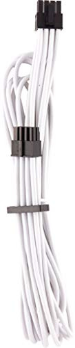 Corsair Premium Individually Sleeved EPS12V/ATX12V Cables – White, 2 Year Warranty One Size