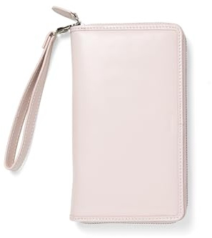 Malden Personal Compact Zip w/wristlet Pink