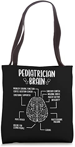 Pediatrician Essentials Children Doctor Accessoires Badge Tote Bag