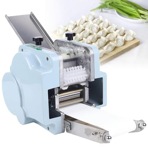 YEHOZZ Automatica di Ravioli Elettrici per Ravioli Elettrici, Macchina per La Lavorazione della Pasta, Macchina per Ravioli Commerciali con 1 Stampo per Ravioli Wonton, 40 Pezzi/Min