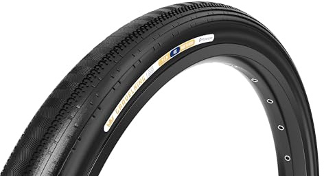 Panaracer Gravelking Semi Slick TLR slanglösa hopfällbara gruscykeldäck 700c | Snabbrullande SS med ZSG Compound & TuffTex hölje | Förbättrad kontroll på grov väg och brandspår | 700 x 40 c däck