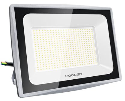 Focos LED Exterior 200W, 20000ml, 6500K, haz de 120°, Foco Proyector LED IP65 impermeables, Blanco Frío Floodlight, Iluminación exterior para techo, jardín, patio, puerta, garaje (200W-1PC)