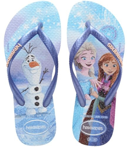 Havaianas Kids Slim Princess - Infradito Bambine, Purple Fantasy,