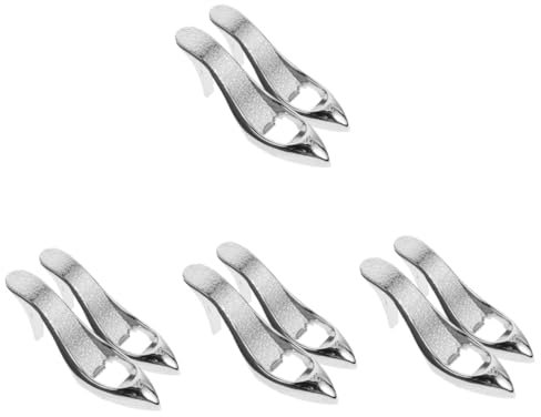 Cabilock 4 Juegos Abrebotellas Tamishome Sacacorchos Bottle Opener Barras Vinhoteca Rejas Abridor De Vino Abridor De Botellas De Cerveza Decorativo Aleación De Aluminio Silver 2 Piezas * 4