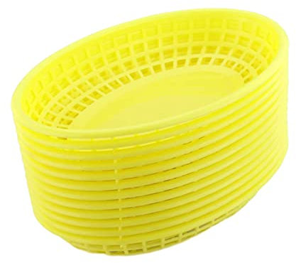MAGICLULU 12pcs Fast Food Basket Fruit Baskets Living for Snack Box Home Supplies