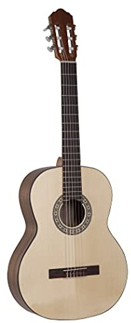 VOLT by Voggenreiter Sevilla Konzertgitarre KG-5000 Open Pore, Größe 7/8 Hochwertige Akustikgitarre mit massiver Fichtendecke. Professioneller Klang, elegantes Open Pore Finish, Made in Europe 1261