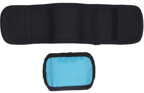 Verstellbare Kältekompresse für Ellenbogen & Knöchel – Neopren Eispackung zur Schwellungsreduzierung mit Fixierband, ideal für Sportverletzungen und Gelenkschutz, 24x14 cm