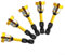 5Pcs Drywall Screwdriver Bit, Magnetic Positioning Screwdriver Bits Drywall Screw Setter for Plasterboard Screw Hex Shank Positioning Bit Batch Head