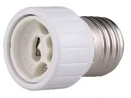 Socket de lámpara Socket adaptador convertidor adaptador para casquillo E14 e27 gu10 B22 para LED halógeno y bombillas de bajo consumo