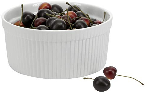 BIA Cordon Bleu Classic 1-Quart Souffle Dish, White