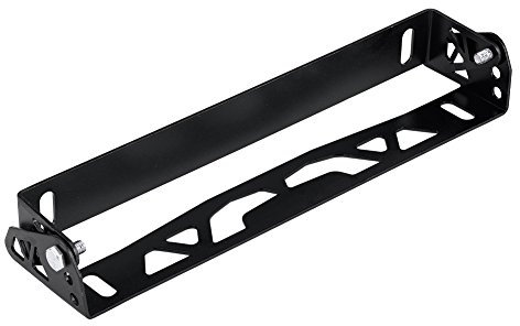For Number Plate Holder-Ebtools Car License Holder Frame,Universal Styling Aluminum License Plate Frame Adjustable Racing Number Holder (Black)