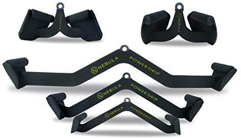 Nebula Power Klimmzugstange Kabelzugsystem | Zu Hause Oder Im Fitnessstudio | Für Gewichtheben, Krafttraining, Trizeps, Rücken, Schultern | 5er-Satz