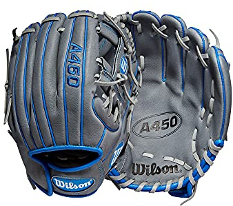 Gant de Baseball Wilson A450 22 10.75 Gris pour enfant