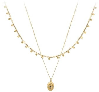 Halskette Ketten Schmuck Herren Frauen Anhänger Necklace Anhänger Kreuz Halskette Mit Perlen Damen Halskette Mode Einfache Mode Schmuck Exquisit