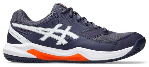 Asics 1041A448-500 Gel-Dedicate 8 Clay Uomo, Indigo Fog/White EU 45