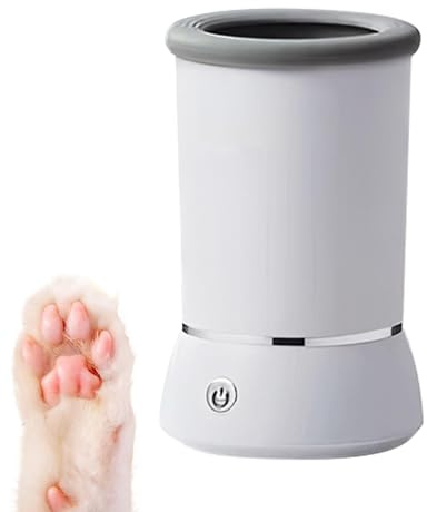 Limpiador De Patas De Perro Eléctrico, Limpiador De Patas Para Perros Automatico, Limpiador De Patas Multifunción Para Gatos Y Perros, Limpiador De Pies De Perro Para Masaje Y Cuidado De Garras Sucias