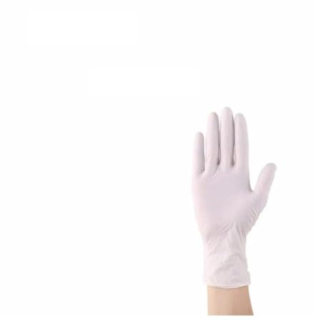 FNBDDX Gants jetables en nitrile for enfants, 20/50 pièces, for étudiants, peinture, artisanat, nettoyage ménager, cuisine, bricolage(Kids White 50PCS)