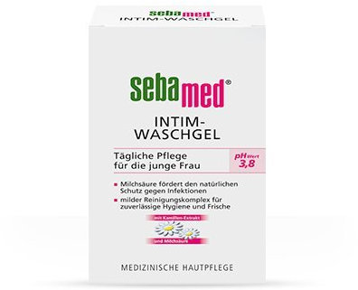 sebamed Intimwaschgel ph-Wert 3,8 Spar-Set 2x200ml. Milder Reinigungskomplex für die tägliche Pflege für junge Frauen bis zu den Wechseljahren