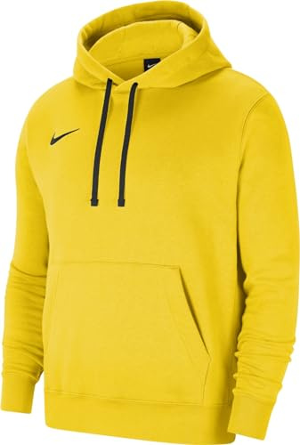 NIKE Mens Team Club 20 Hoodie Sweatshirt, Yellow/Black, M EU