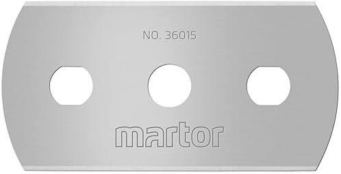 MARTOR 250 x lames industrielles, lames de rechange cutter, couteau de sécurité, 22 mm, tranchantes, Dans distributeur, utilisables 4 fois, No. 36015