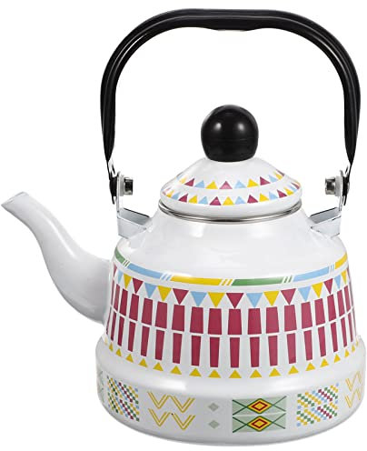 BESTonZON Tetera De Cafe Decoración Vintage Placa Vitroceramica Induccion Conveniente agua hervidor de agua casta Vitroceramica Vitroceramica Plancha Vitroceramica Cafetera Tetera