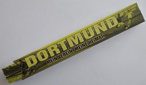 Zollstock Gliederstab Meterstab 2m - Dortmund mein Verein meine Heimat Sport Spiel Fan