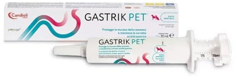 CANDIOLI Gastrik Pet, pasta appetibile da 30ml - Protegge la mucosa dello stomaco e mantiene la corretta acidità gastrica