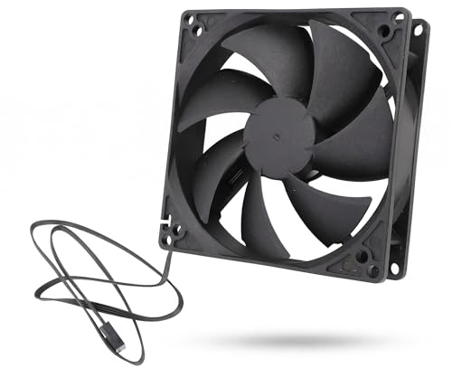 100 Mm X 25 Mm PWM Computer PC Gehäuselüfter, 4 poliger 1800 U/min Hoher Luftstrom Dual Ball CFM FG DC Bürstenloser Lüfter für PC