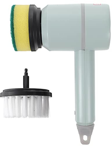 minkissy Electric Cleaner Brush Handheld Cordless Scrubber for Kitchen Oven Sink Grout Dish Cleaning