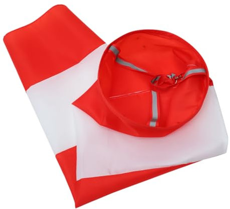 SUPVOX Manga De Viento Exterior Oxford De Dirección del Viento Ligeros Bandera Decoración De Jardín