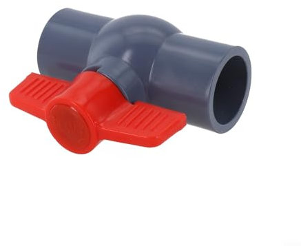 Simplifiez vos besoins de plomberie avec une vanne à bille en PVC robuste dotée d'une douille coulissante pour tuyaux de 20 à 50 mm (32 mm)