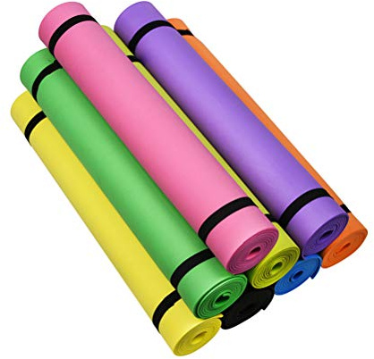 Esteras de Yoga a Granel, Estera de Yoga de 4 Mm Eva Estera de Yoga Plegable No Fitness Delgada Yoga de Gimnasio de Gimnasio Pilates Pilates Gimnasio Mat de Ejercicios (#6)