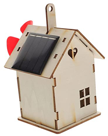 HEALSOPTHY Data [ Kit Di Giocattoli Solari Fai Da Te Per Bambini, Giocattolo Didattico Stem in Legno, Set Di Montaggio Educativo Per Esperimenti Scientifici Solari Scolastici
