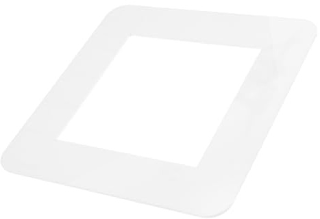 OATIPHO Cubrir Interruptores Luz Placas De Acrílico Sin Tornillos, Diseño Sencillo Para Uso Doméstico y Limpieza Práctica