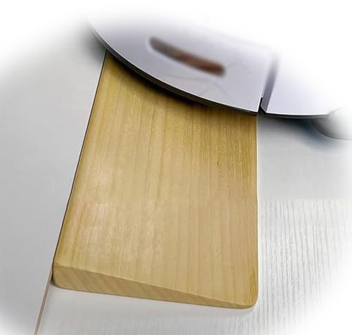 SMELEDFCFK Holz Schwellenrampen Für Rollstuhl, Hoch 1cm-5cm Türschwellenrampe, Massivholz Bordsteinkanten Rampe Für Haustür, Türschwelle, Unebenen Boden(50x8x1.5cm)