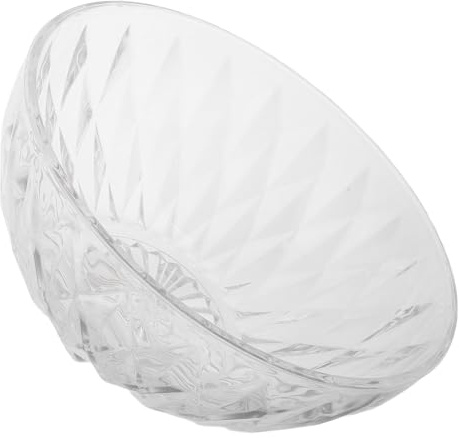 ABOOFAN Bassine en Plastique Transparent pour Lavage Visage et Mains, Lavabo de Salon Renforcé, Bac à Soins Multifonction pour Institut et Usage Domestique, Bol de Lavage Solide