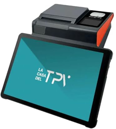Registratore di Cassa Touchscreen NB11 - Android 13 - Schermo Tattile 11 - Stampante Termica 80mm Integrata - WiFi, Bluetooth e GMS - Software LOYVERSE Incluso per Ristorazione e Commercio
