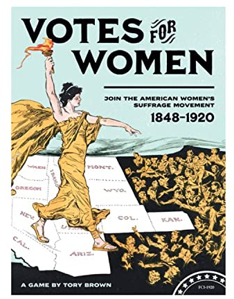 Fort Circle Games Votes for Women Board Game - 2 Players, Ages 12+
